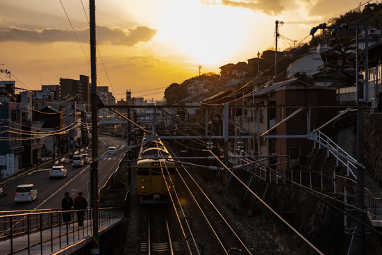 尾道の夕焼け