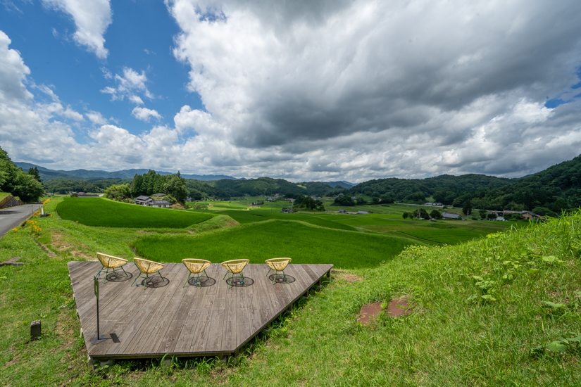 ザ・里山アート「三河内棚田テラス」