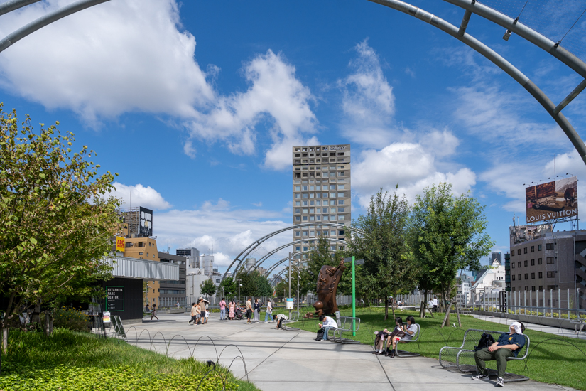 東京新宿宮下公園-MIYASHITA PARK 屋上公園