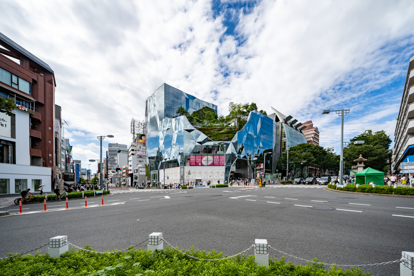 東急プラザ原宿「ハラカド」-正面外観図