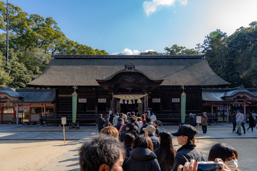 大三島大山祇神社の初詣